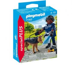 PLAYMOBIL SPECIAL PLUS - POLICIER AVEC CHIEN #71162